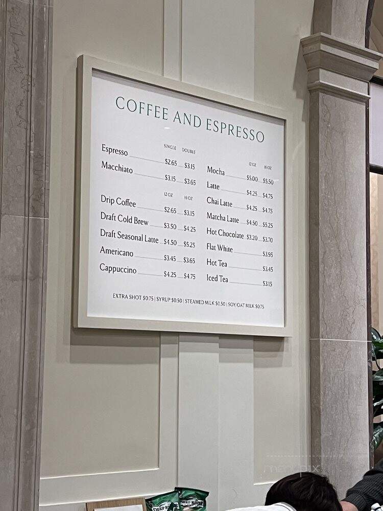 Garden Cafe - Washington, DC menu_pic