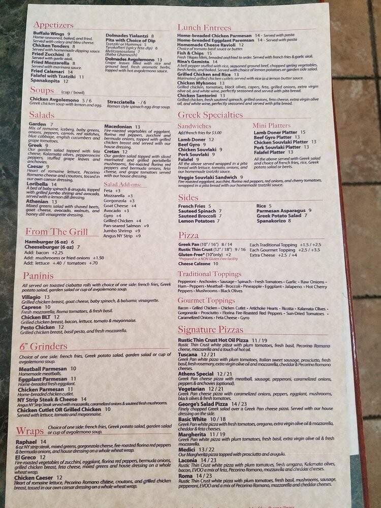 Athens Pizza & Restaurant - Stamford, CT