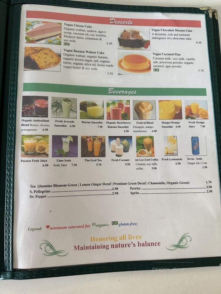 Loving Hut - Seattle, WA menu_pic