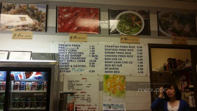 Crawfish Hut - Grand Prairie, TX menu_pic