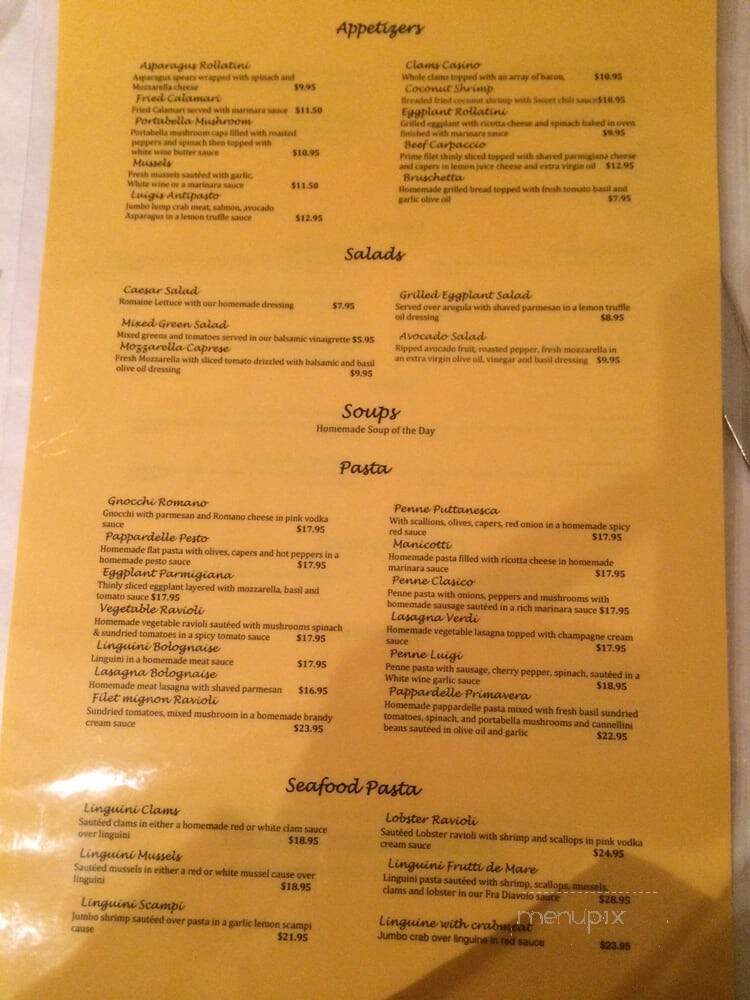 Luigis Restaurant - Jamison, PA