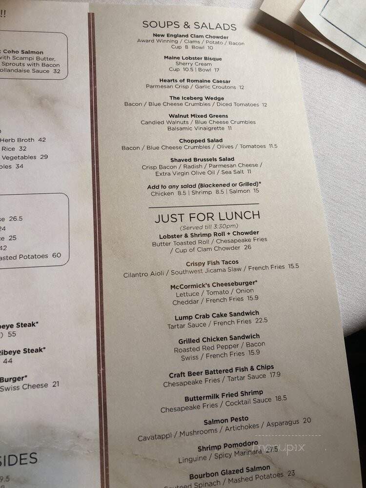 McCormick & Schmicks - Philadelphia, PA