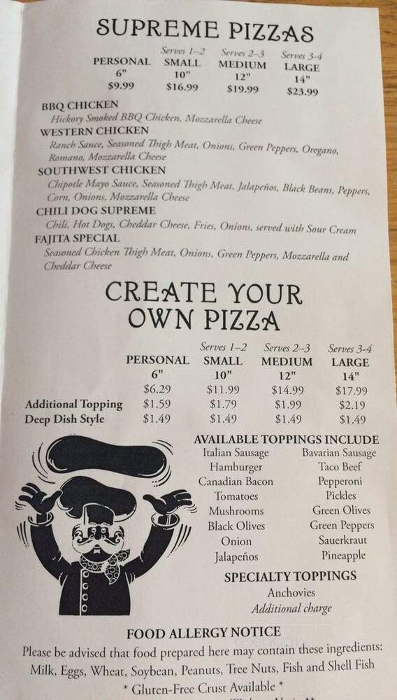 Rocky's Pizza - Park Rapids, MN