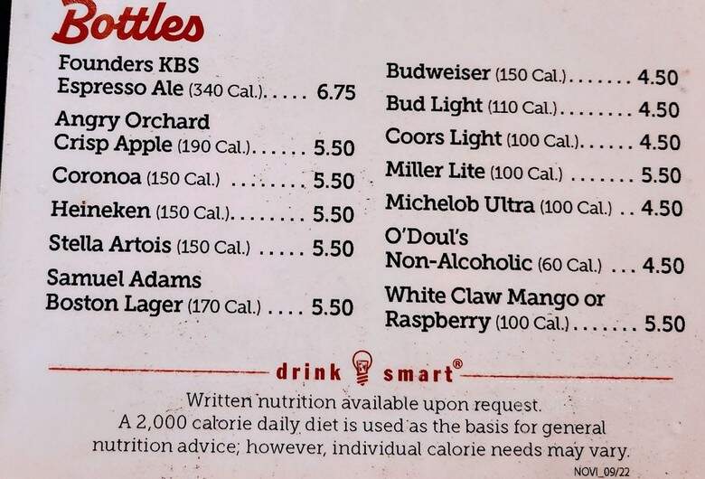 Famous Dave's Bar-B-Que - Novi, MI menu_pic