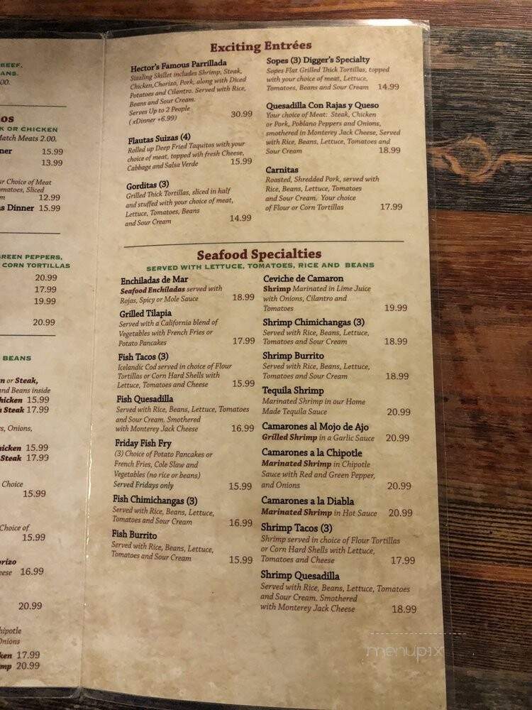 Su Casa Mexican Restaurant - Menomonee Falls, WI menu_pic