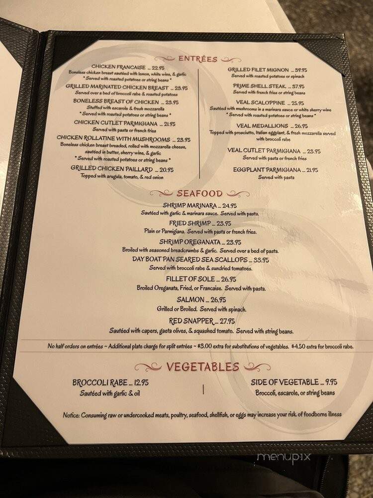Ginos Pizza - Brooklyn, NY menu_pic