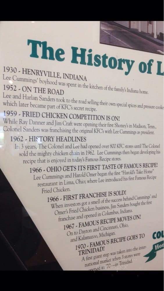 Lee's Famous Recipe Chicken - Ocala, FL menu_pic