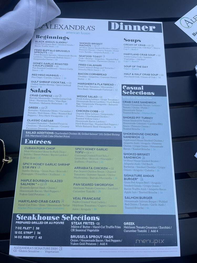 Alexandra's Fine Dining Rstrnt - Ellicott City, MD