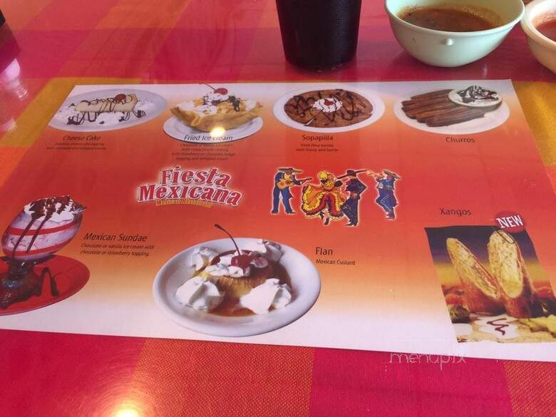 Fiesta Mexicana #3 - Louisville, KY menu_pic