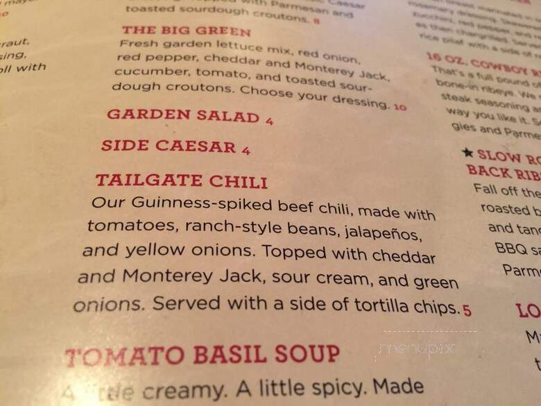 Fox and Hound - Albuquerque, NM menu_pic