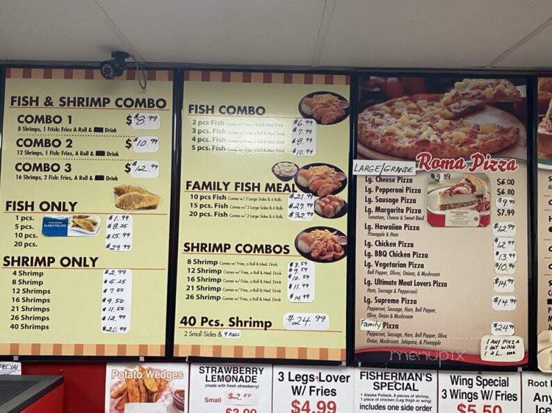Roma Pizza - Long Beach, CA menu_pic