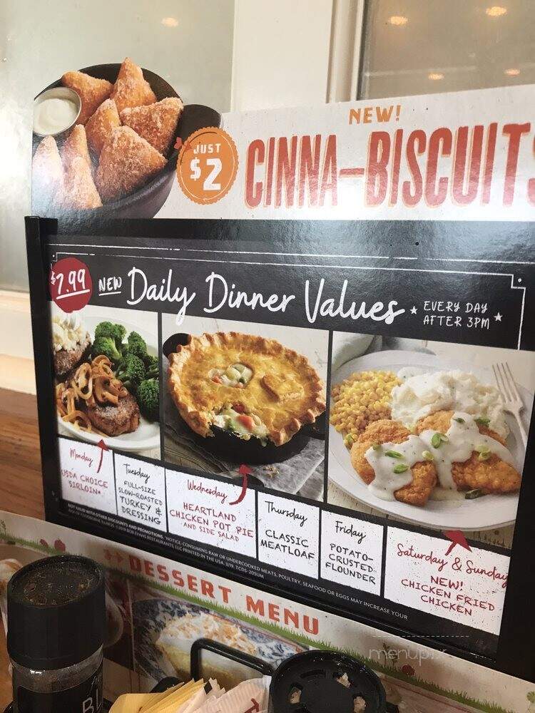Bob Evans Restaurant - Davenport, IA menu_pic