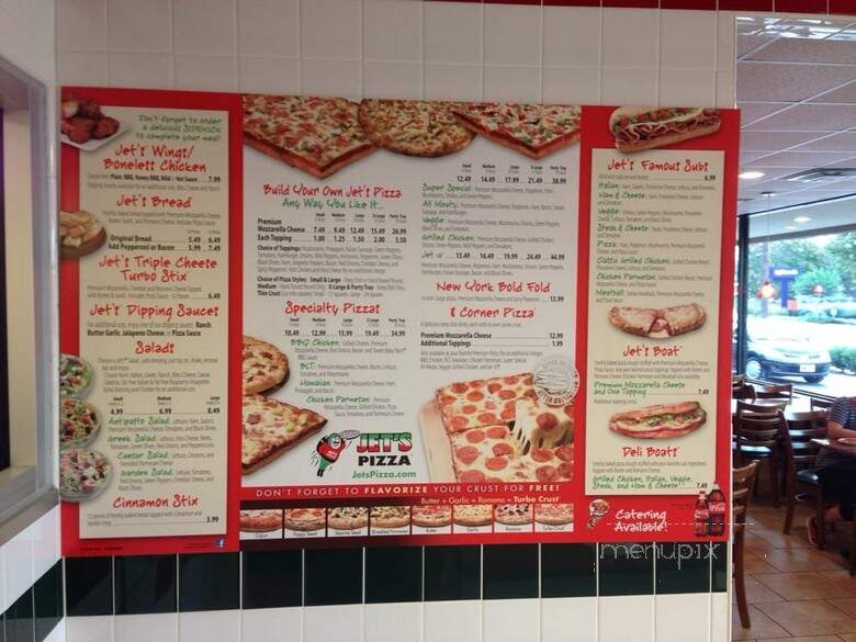 Jet's Pizza - Nashville, TN menu_pic
