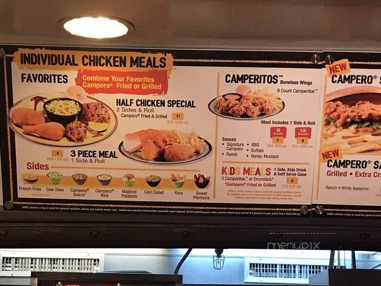 Pollo Campero - Bay Shore, NY menu_pic