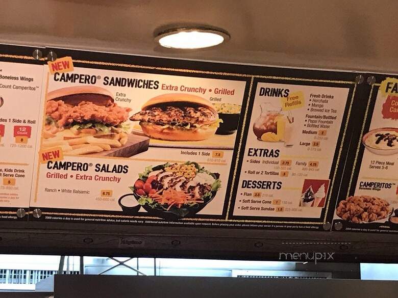 Pollo Campero - Bay Shore, NY menu_pic