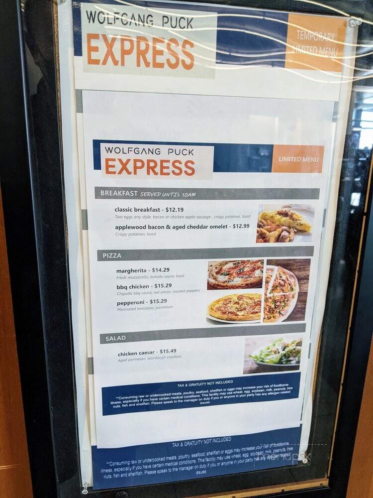 Wolfgang Puck Restaurant - Las Vegas, NV menu_pic