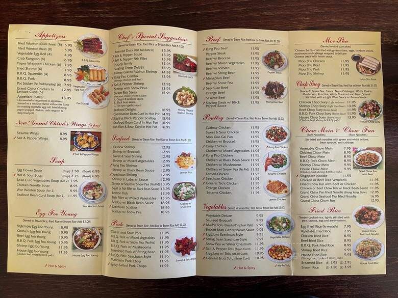 Grand China - Henderson, NV menu_pic