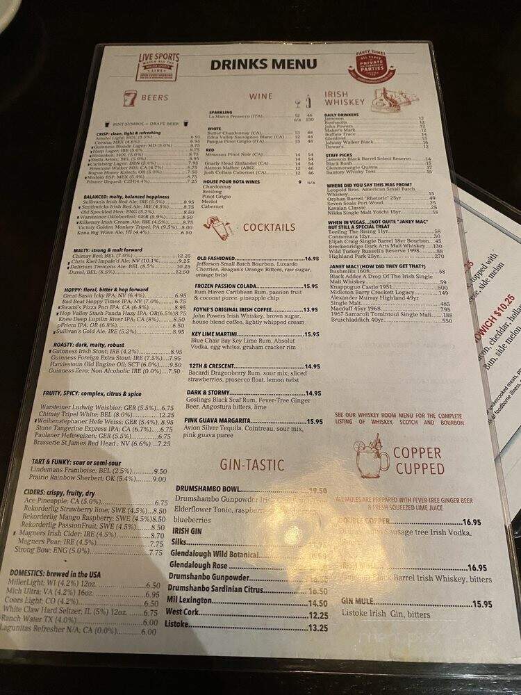 RiRa - Las Vegas, NV menu_pic