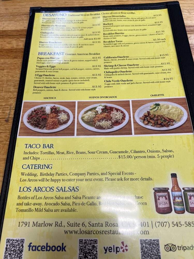 Los Arcos Mexican Restaurant - Santa Rosa, CA