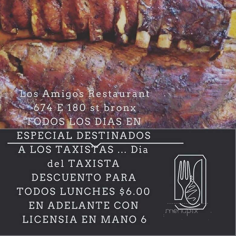 Los Amigos Restaurant & Catering - Bronx, NY menu_pic