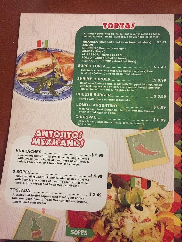 Los Compadres - Pleasant Grove, UT menu_pic