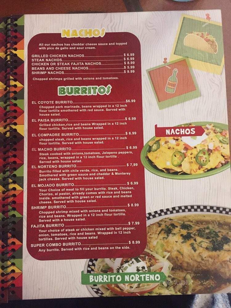 Los Compadres - Pleasant Grove, UT menu_pic