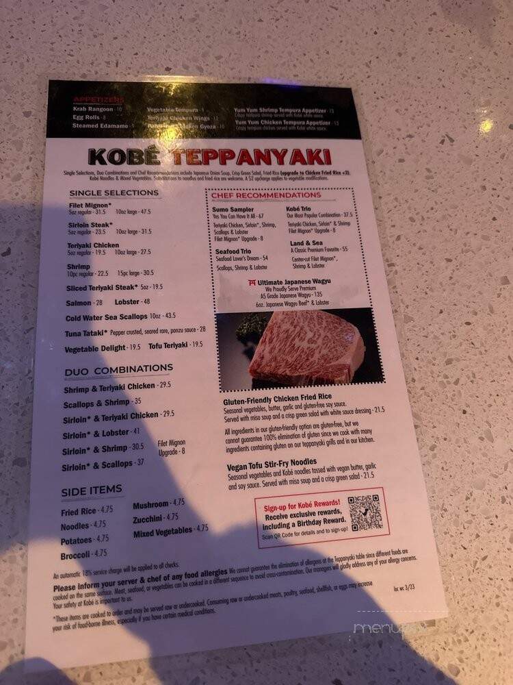 Kobe Japanese Steak House - Brandon, FL