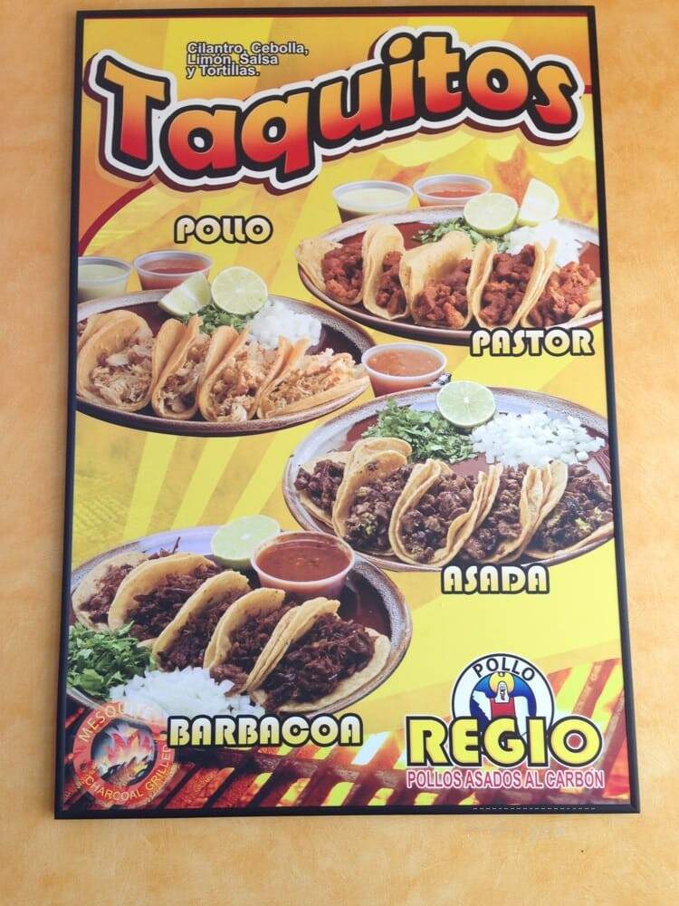 El Pollo Regio - Bedford, TX menu_pic