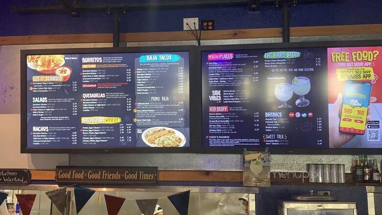 Fuzzys Taco Shop - North Richland Hills, TX menu_pic
