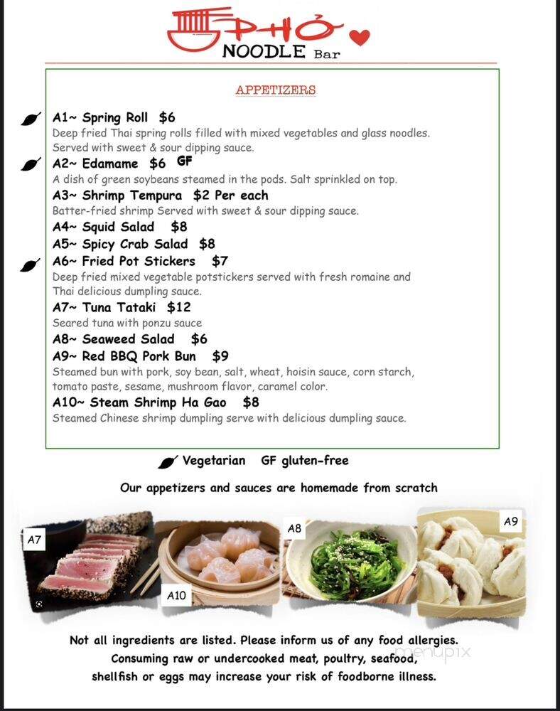 Pad Thai - Brevard, NC menu_pic