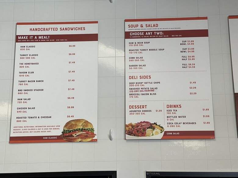 The HoneyBaked Ham Company - Newington, CT menu_pic