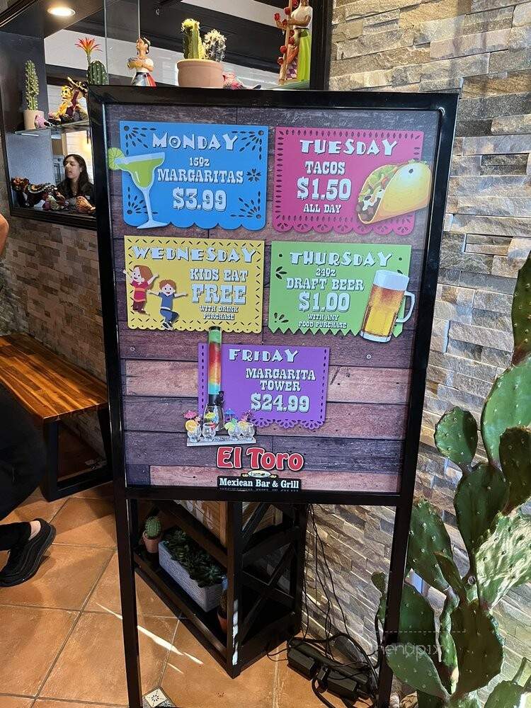 El Toro - Beavercreek, OH menu_pic