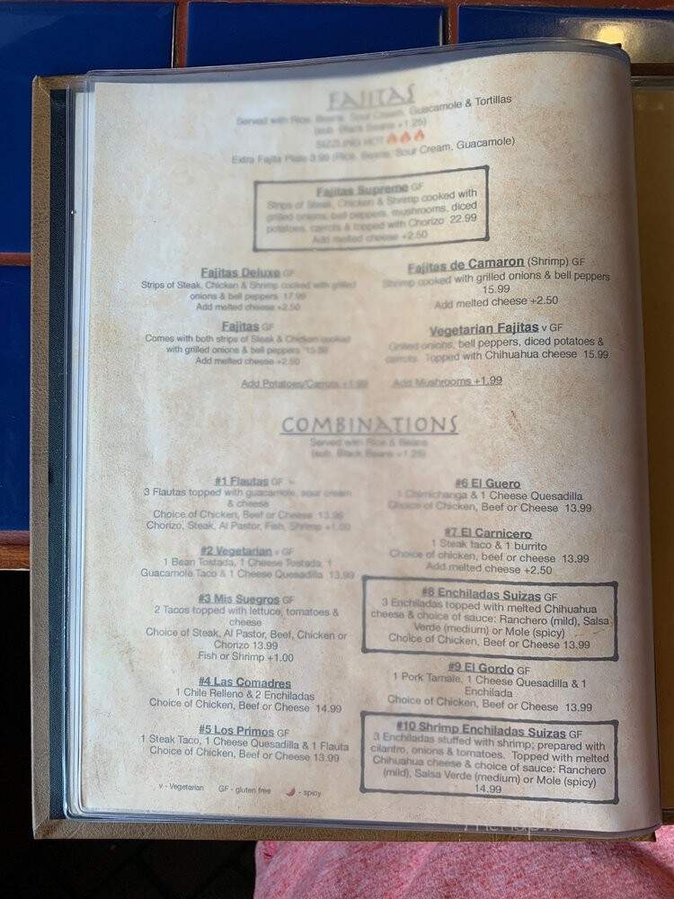 Campeche Restaurant - Galena, IL menu_pic
