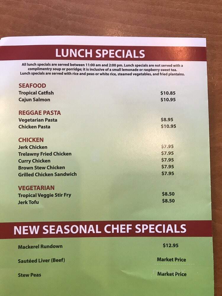 Island Quizine - Windsor Mill, MD menu_pic