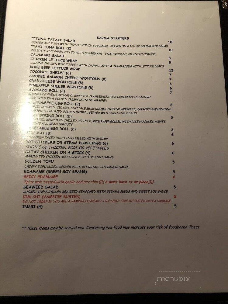 Karma Asian - Denver, CO