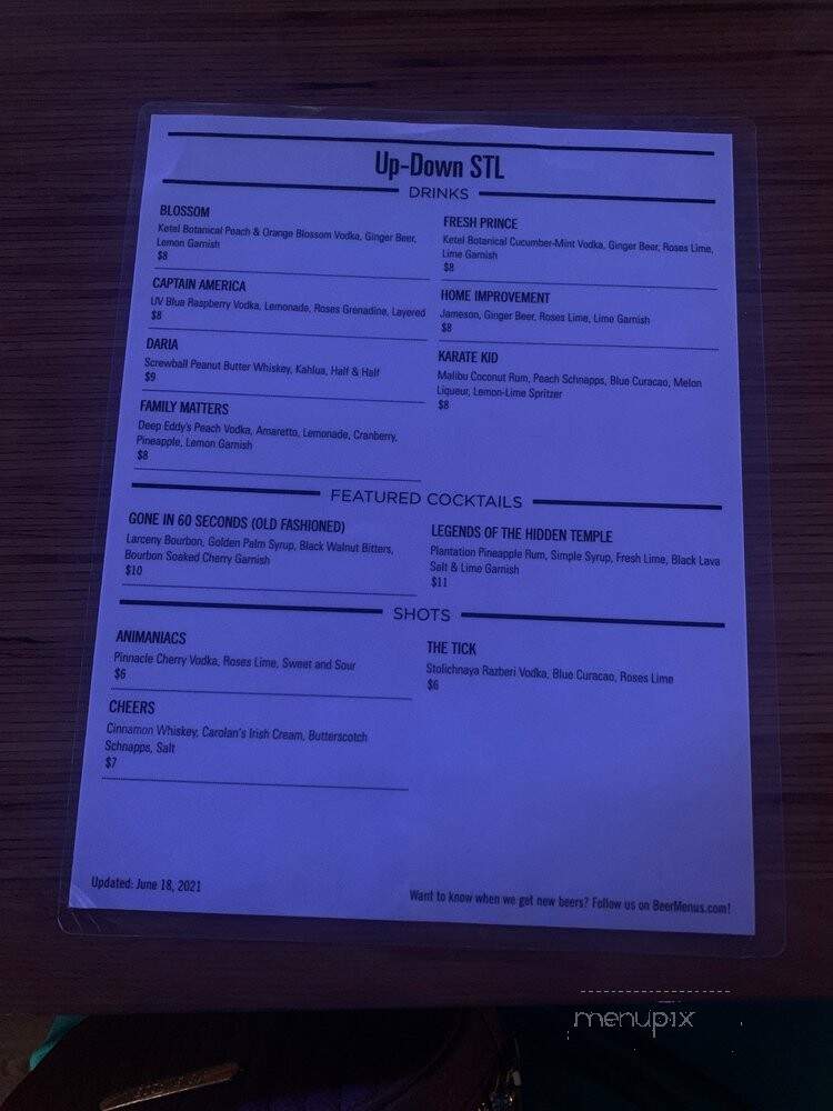 Saint Louis - Saint Louis, MO menu_pic