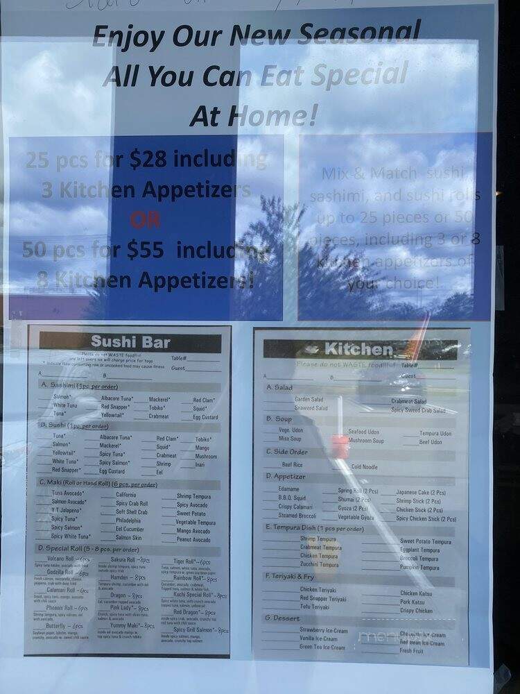 Sushi Kame - North Haven, CT menu_pic