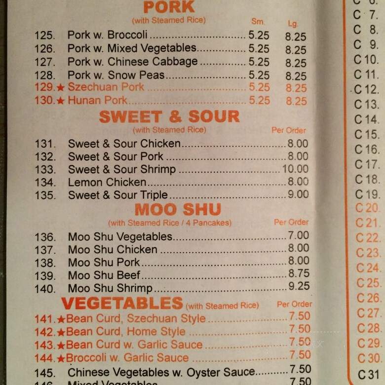 Szechuan Inn - Aberdeen, MD