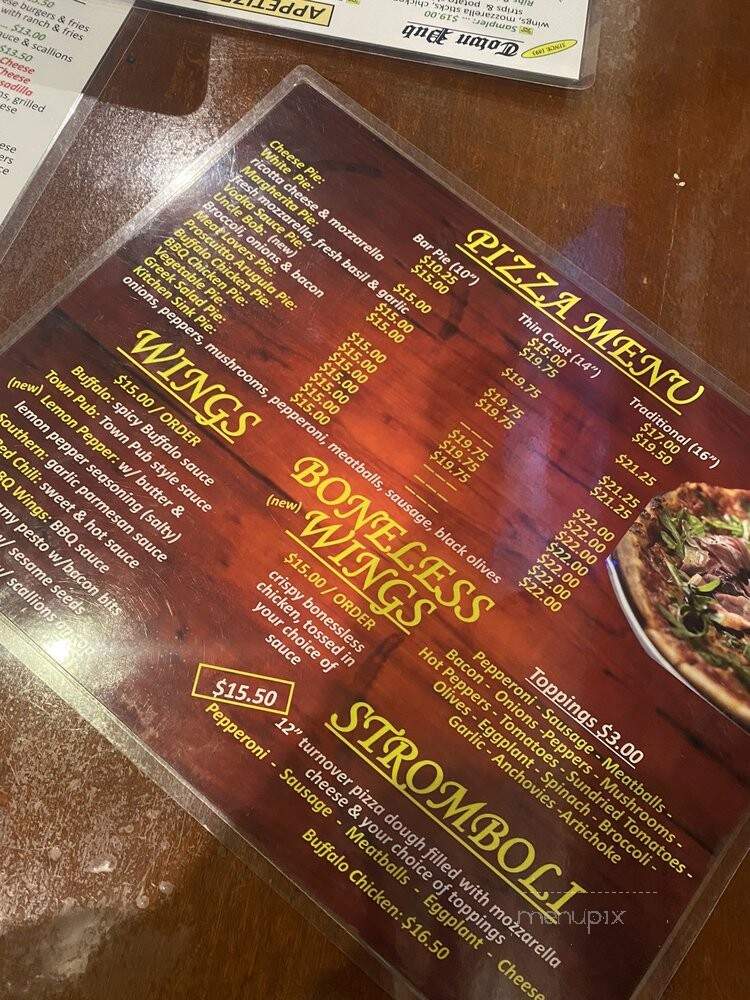 Town Pub - Bloomfield, NJ menu_pic