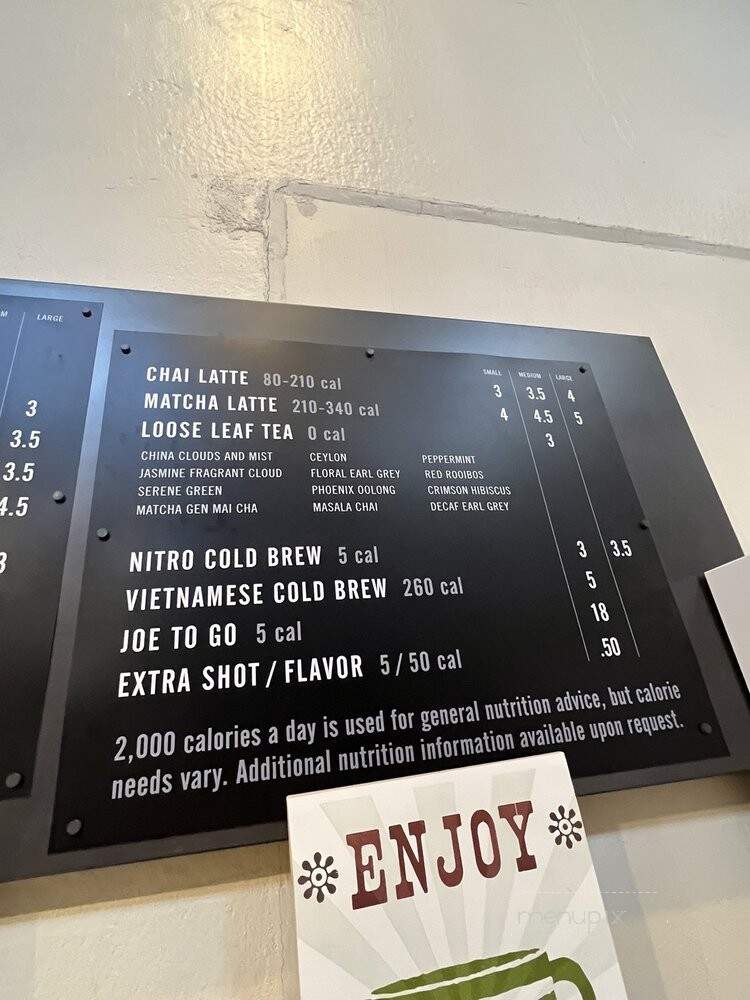 Allegro Coffee - Thornton, CO menu_pic