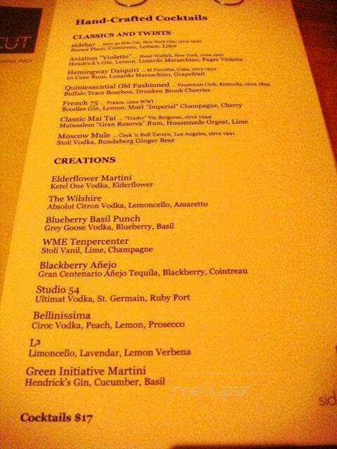 sidebar - Beverly Hills, CA menu_pic