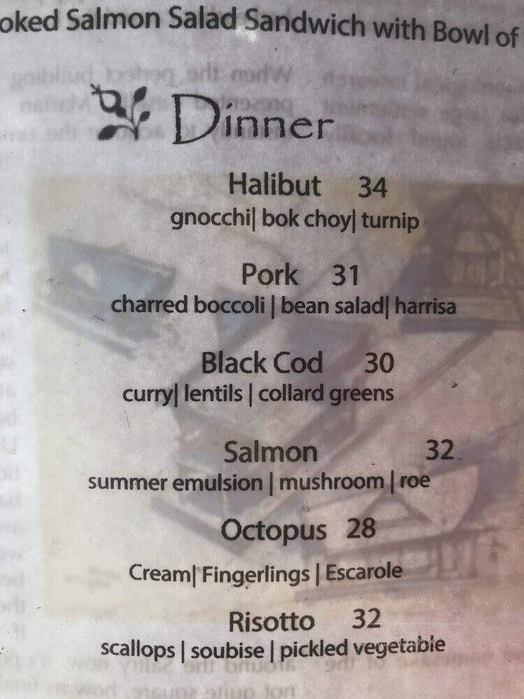 Saltry Restaurant - Homer, AK menu_pic