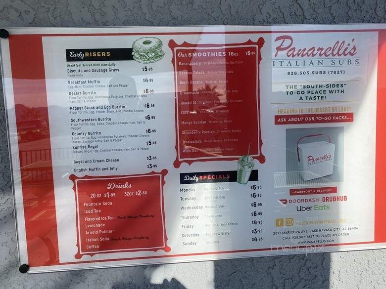 Panarelli's Italian Subs - Lake Havasu City, AZ