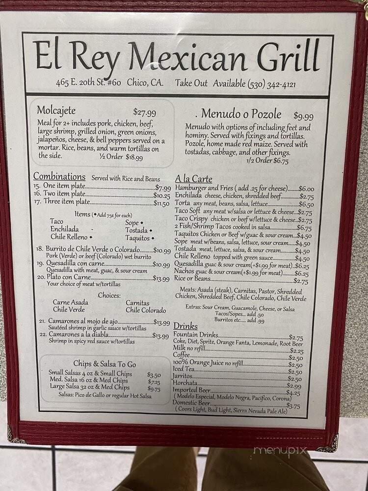 El Rey Mexican Grill - Chico, CA