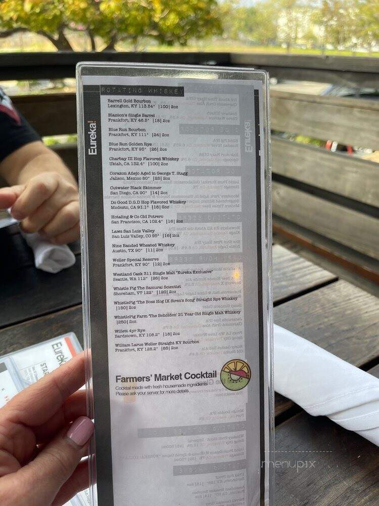 Eureka!Burger - Claremont, CA menu_pic