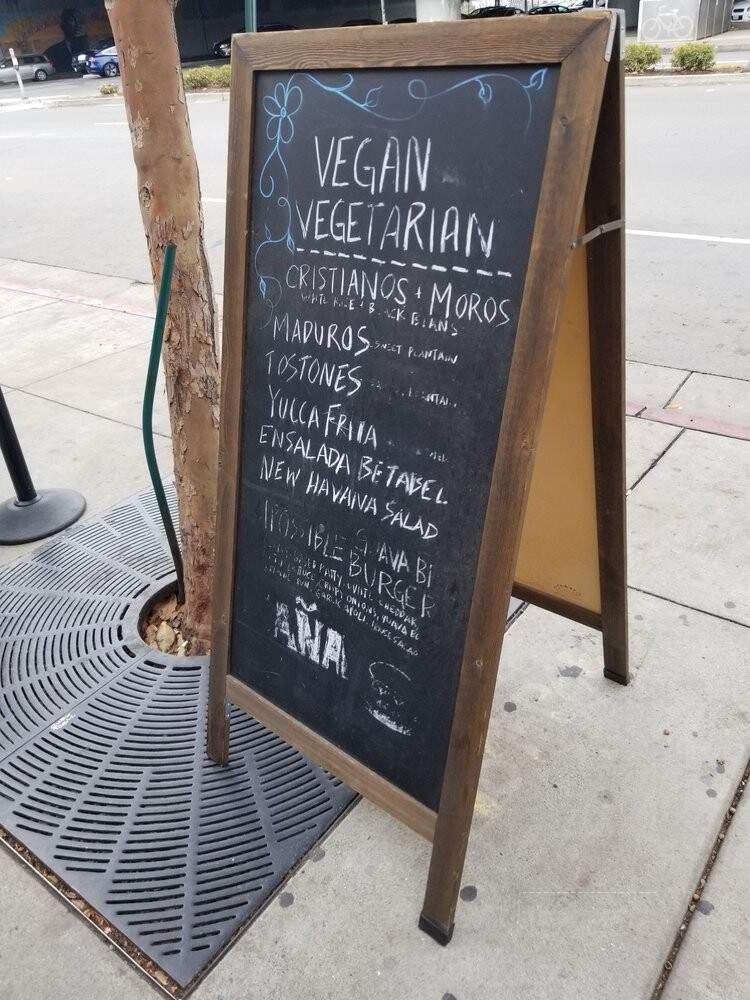 Caa - Oakland, CA menu_pic