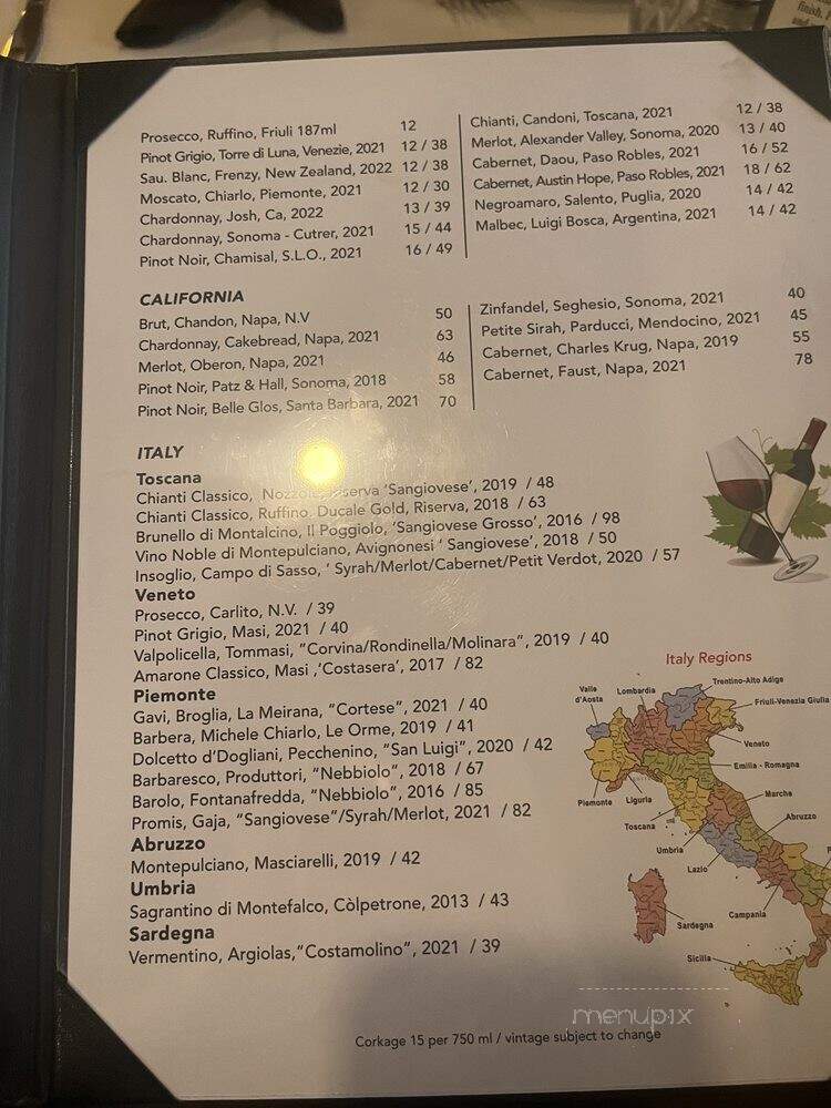 Delizie Ristorante Bar - Mission Viejo, CA menu_pic