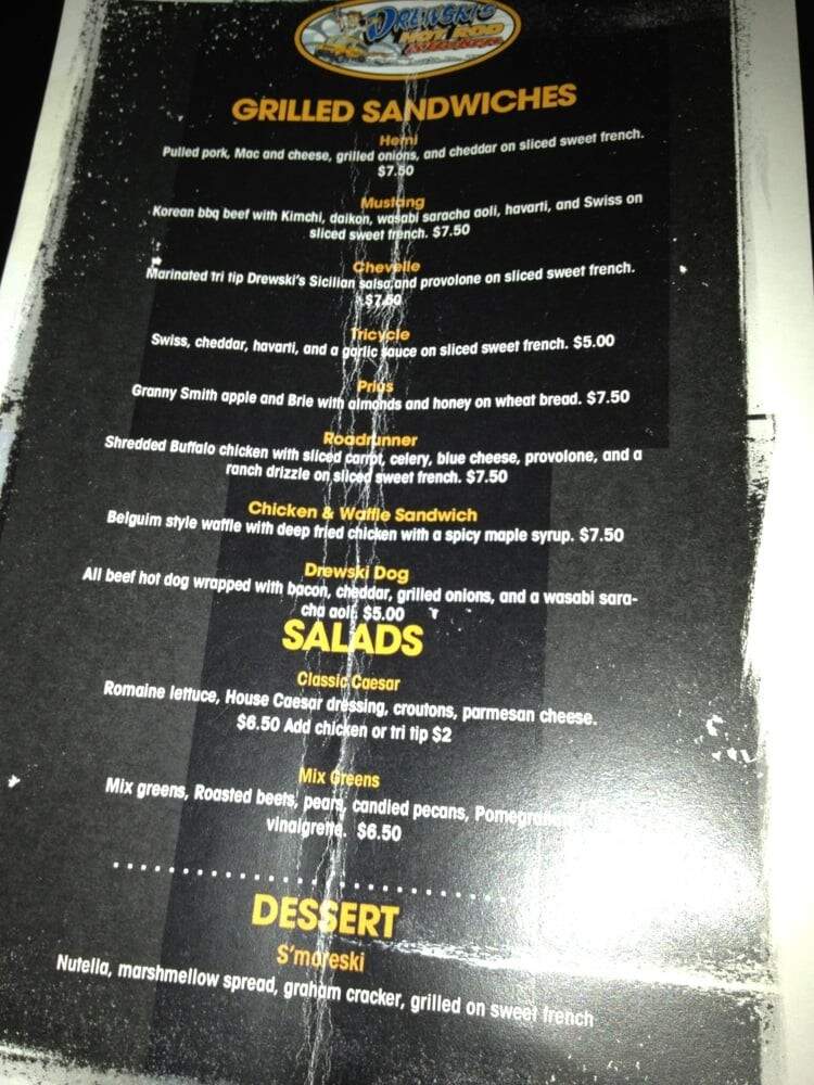 Republic Bar Grill - Sacramento, CA menu_pic