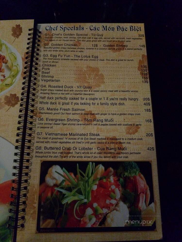Pho Golden - Golden, CO menu_pic