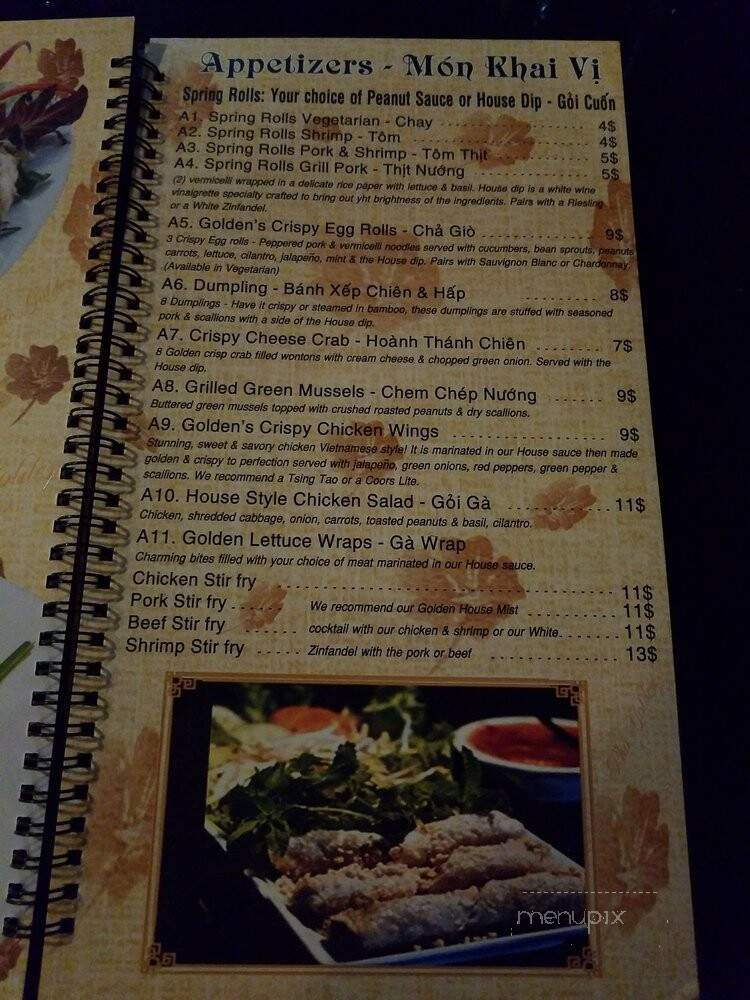 Pho Golden - Golden, CO menu_pic